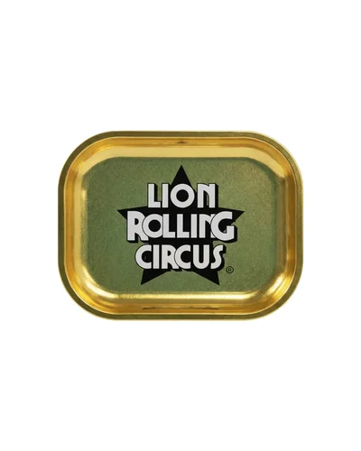 BANDEJA PEQUENA DOURADA - LION CIRCUS