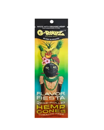 BLUNT G-ROLLZ  2X MULTIFRUIT FLAVOR FIESTA PRE-ROLLED