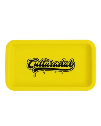 BANDEJA MEDIA DE SILICONE AMARELO - CULTURADAB