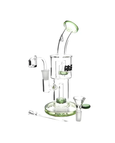 BONG SDF GLASS PREMIUM JAH JAH VERDE 23CM - 14MM