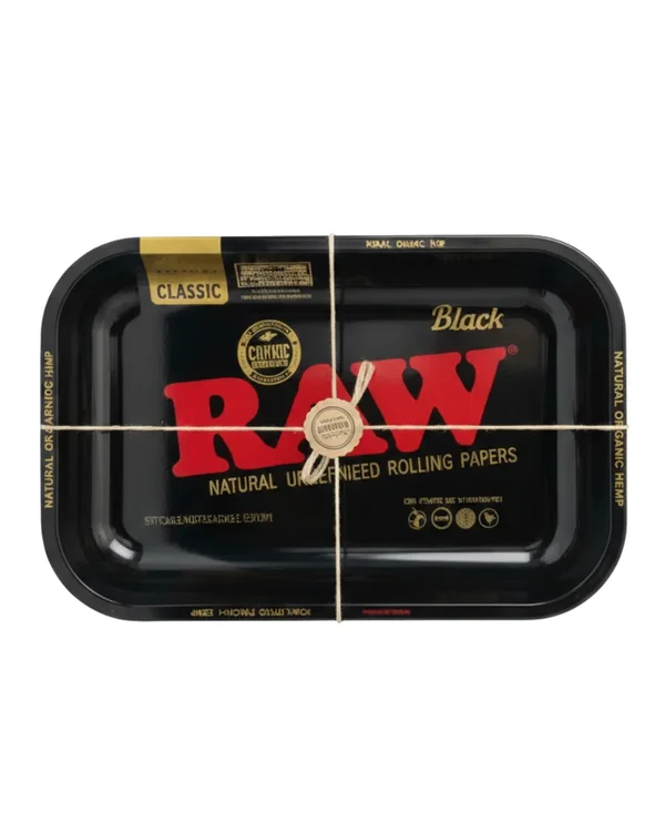 BANDEJA MEDIA METAL BLACK - RAW