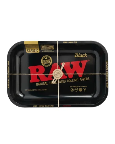 BANDEJA MEDIA METAL BLACK - RAW
