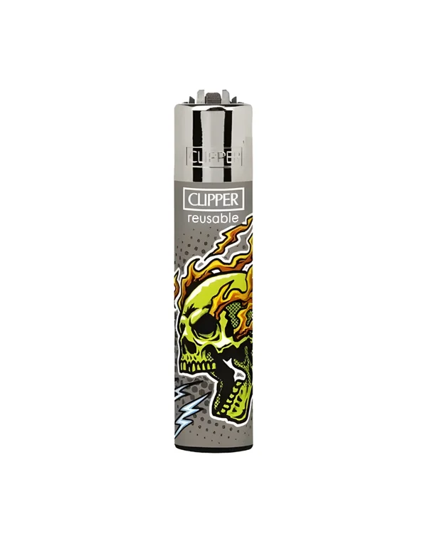 ISQUEIRO CLIPPER - LIVING SKULLS 2.A