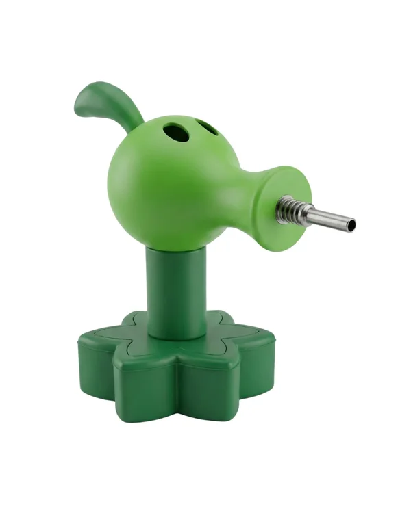 BONG NECTAR COLECTOR SILICONE PLANTS VS ZOOMB