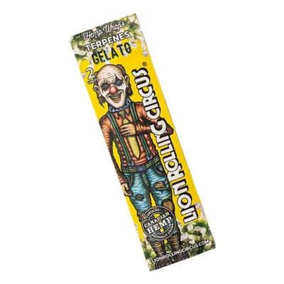 BLUNT LION CIRCUS HEMP WRAP - GELATO