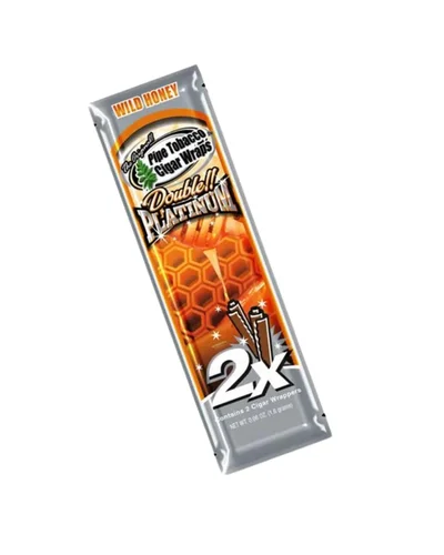 BLUNT WRAP DOUBLE PLATINUM- WILD HONEY