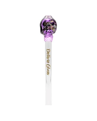 PITEIRA DE VIDRO DELIRIO 6mm - CAVEIRA ROSA