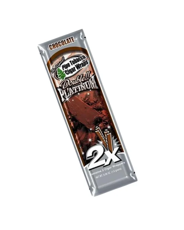 BLUNT WRAP DOUBLE PLATINUM- CHOCOLATE