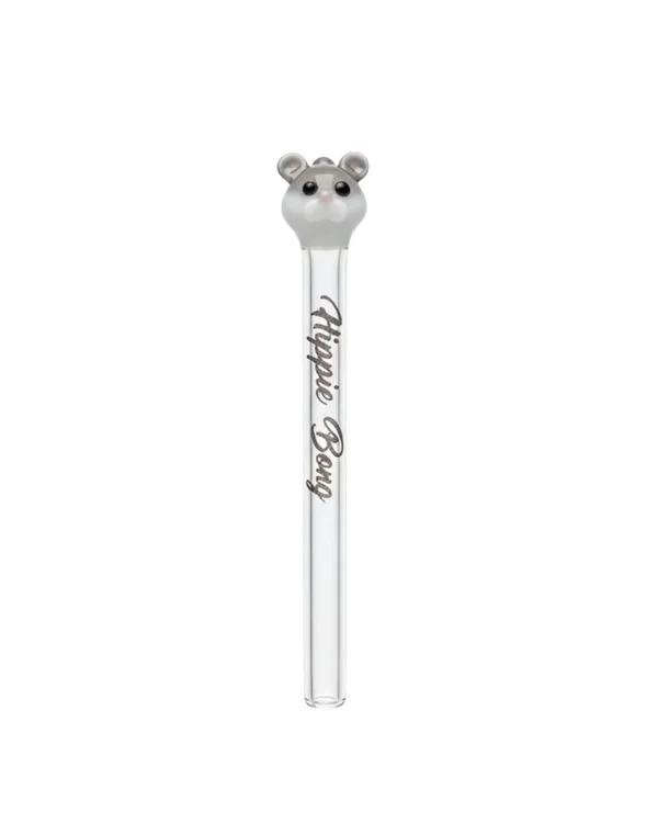 PITEIRA DE VIDRO HIPPIE BONG 6mm - COELHINHO