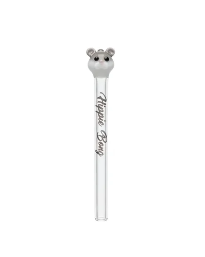 PITEIRA DE VIDRO HIPPIE BONG 6mm - COELHINHO
