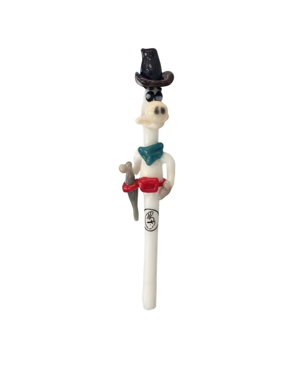 PITEIRA DE VIDRO LOUCO4.20 6mm - CAVALO LUCO