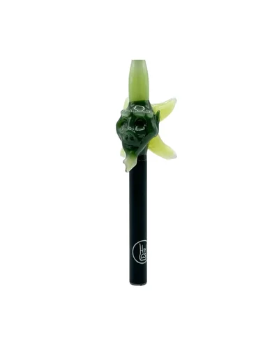 PITEIRA DE VIDRO HIPPIE 6mm - BONG PUNK