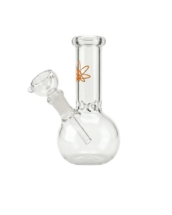BONG SADHU SIMPLES TRASNPARENTE 15CM - 14MM
