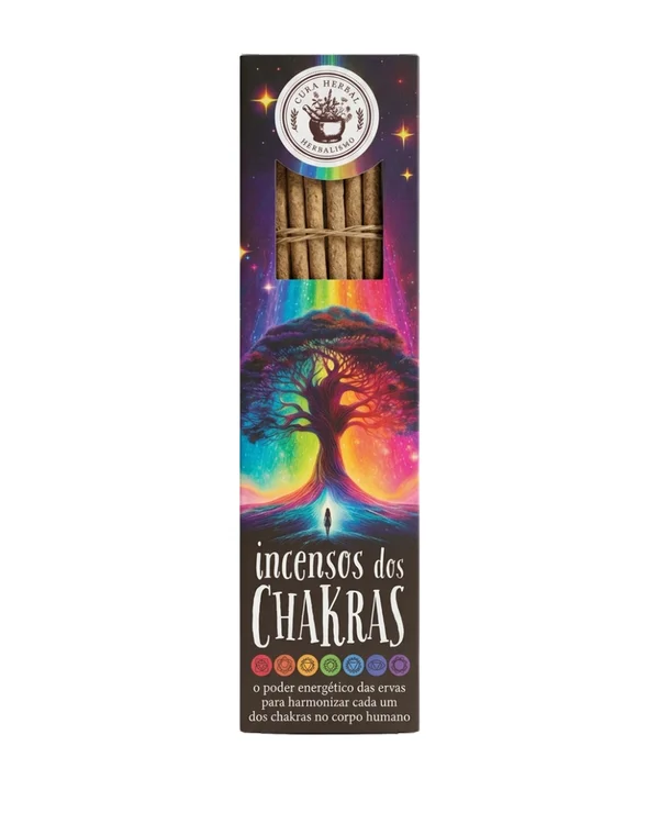 INCENSO CURA HERBAL NATURAL DOS CHAKRAS