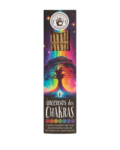 INCENSO CURA HERBAL NATURAL DOS CHAKRAS
