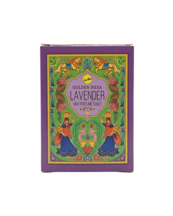 INCENSO GOLDEN INDIA LAVENDER CASCATA