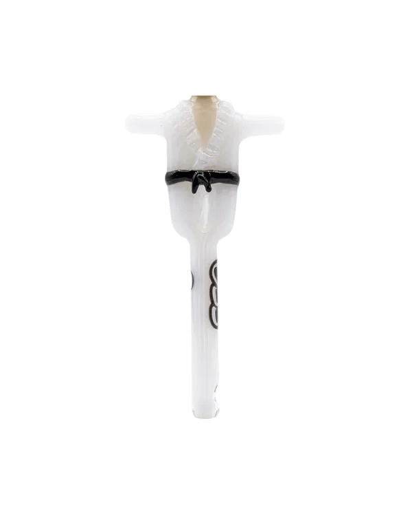 PITEIRA DE VIDRO HIPPIE BONG 6mm - KIMONO BLACK BELT