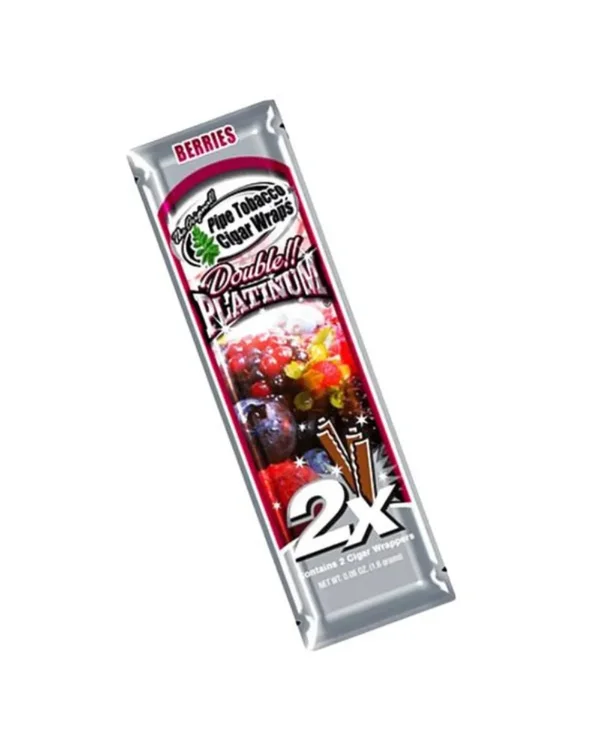BLUNT WRAP DOUBLE PLATINUM- BERRIES