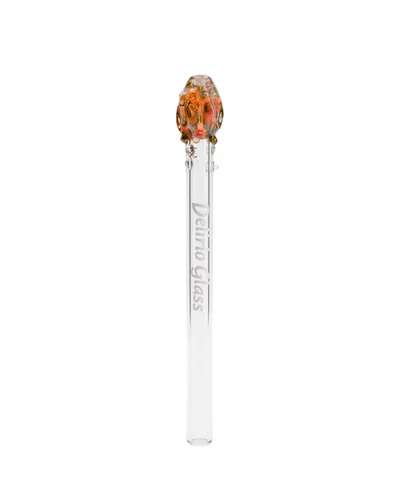 PITEIRA DE VIDRO DELIRIO 6mm - TORPEDO LARANJA
