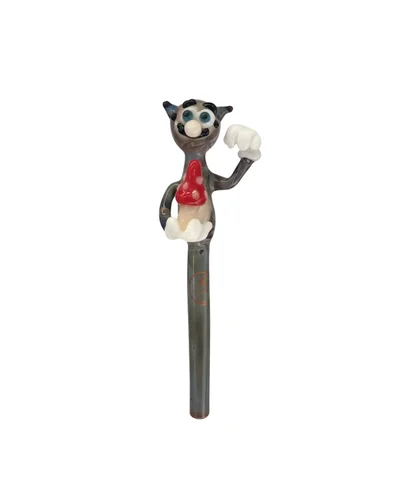 PITEIRA DE VIDRO LOUCO4.20 6mm - GATO LOUCO