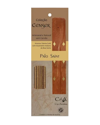 KIT VARETA+ INCENSARIO CENSER PALO SANTO