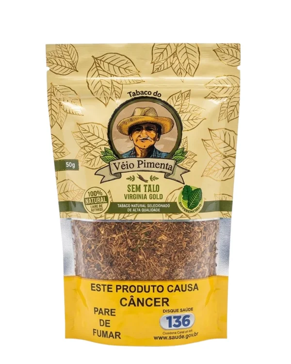 TABACO VEIO PIMENTA - 50G
