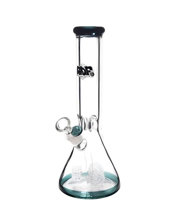 BONG SQUADAFUM PREMIUM DYMOND VERDE  33CM - 18MM