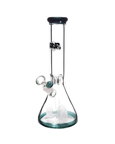 BONG SQUADAFUM PREMIUM DYMOND VERDE  33CM - 18MM
