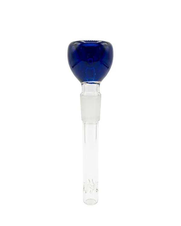 DOWNSTEM DE VIDRO 14mm - 10.5cm Azul