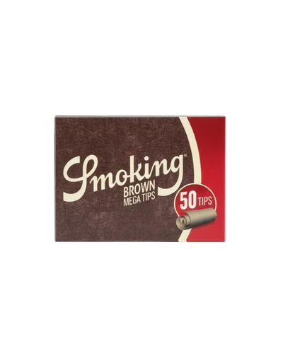 PITEIRA DE PAPEL SMOKING BROWN MEGA TIPS