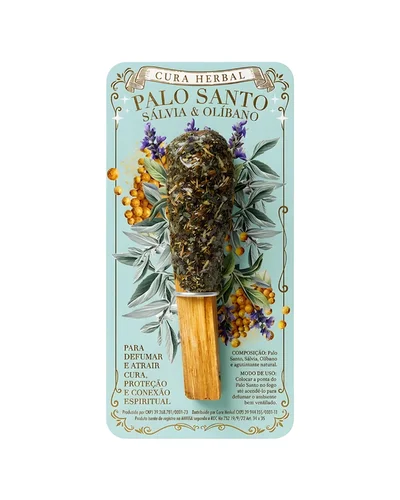 PALO SANTO COM SALVIA E OLIBANO
