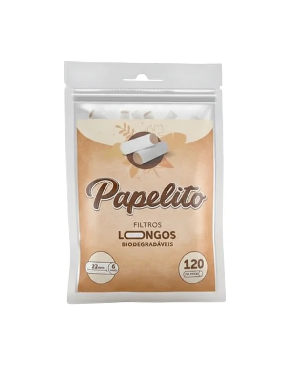 FILTRO LONGO BIODEGRADÁVEL 6MM - PAPELITO