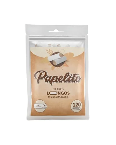 FILTRO LONGO BIODEGRADÁVEL 6MM - PAPELITO
