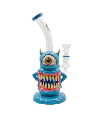BONG ABDZ MONSTER DUKE AZUL 24CM - 14MM