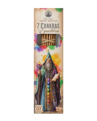 INCENSO VILA ZEN - 7 CHAKRAS