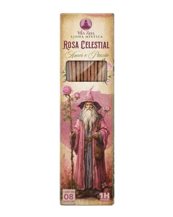 INCENSO VILA ZEN - ROSA CELESTIAL