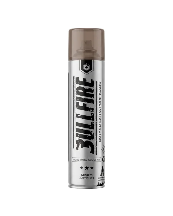 GAS DE ISQUEIRO VOLCANO BULLFIRE 300 ML - UNIDADE