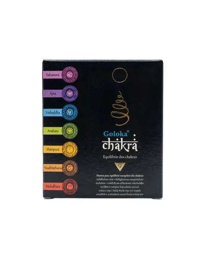 INCENSO GOLOKA 7 CHACKRAS CASCATA