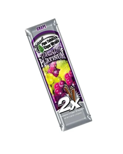 BLUNT WRAP DOUBLE PLATINUM- GRAPE