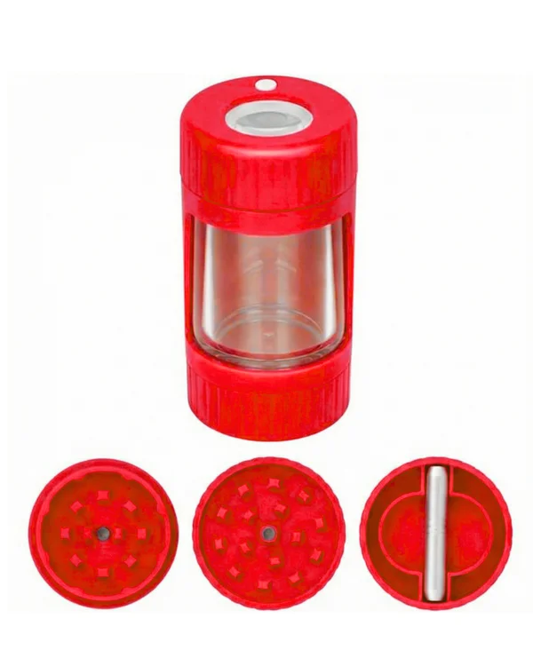 POTE HERMÉTICO ABDZ LUPA+LED+DICHAVADOR 110ML