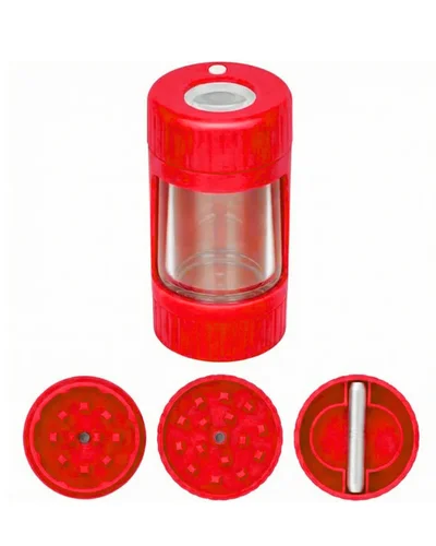 POTE HERMÉTICO ABDZ LUPA+LED+DICHAVADOR 110ML
