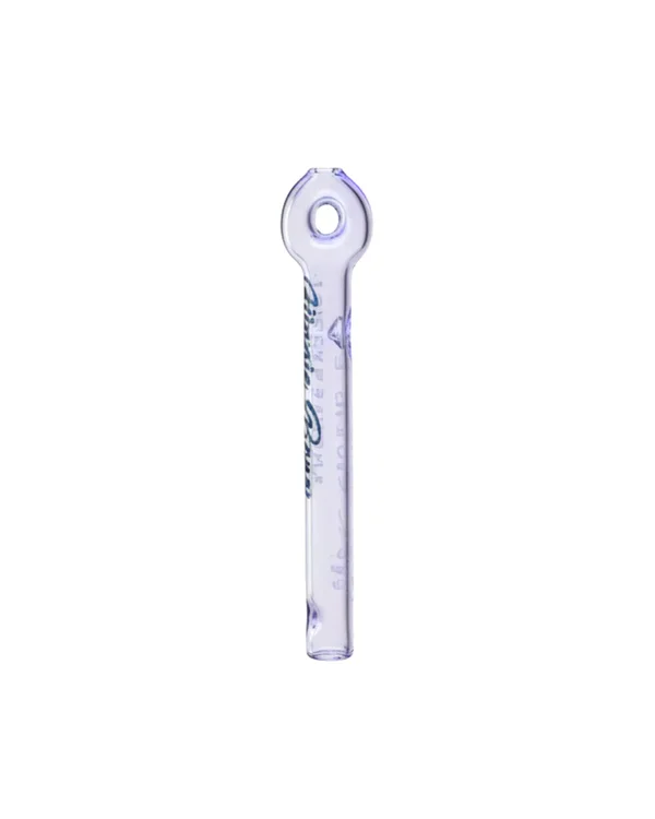 PITEIRA DE VIDRO HIPPIE BONG 6mm - DONUTS ROXO
