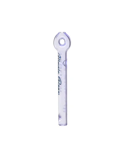 PITEIRA DE VIDRO HIPPIE BONG 6mm - DONUTS ROXO
