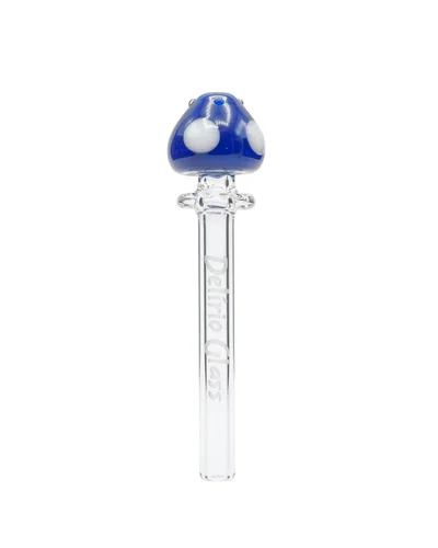 PITEIRA DE VIDRO DELIRIO 6mm - COGUMELO AZUL