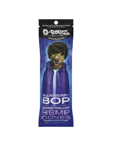 BLUNT G-ROLLZ  2X BLUEBERRY FLAVORED PRE-ROLLED