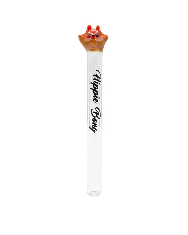 PITEIRA DE VIDRO HIPPIE BONG 6mm - RAPOSA