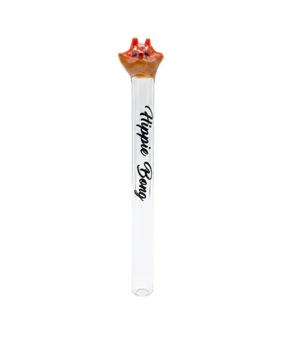 PITEIRA DE VIDRO HIPPIE BONG 6mm - RAPOSA