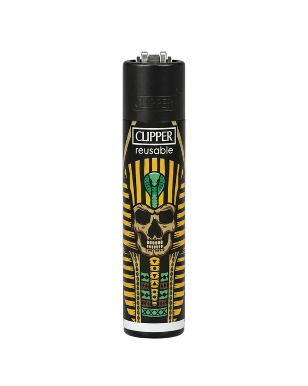 ISQUEIRO CLIPPER - ANCIENT SKULLS