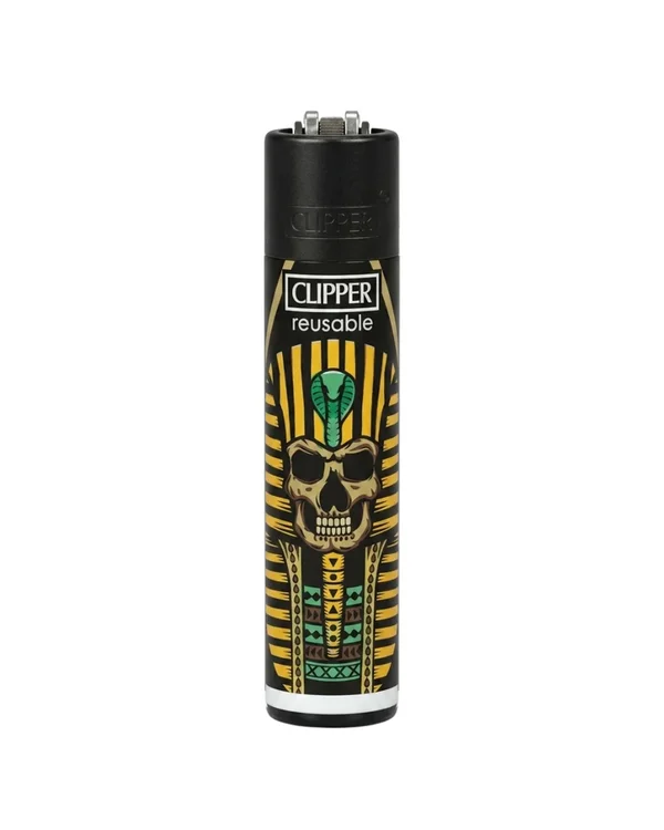 ISQUEIRO CLIPPER - ANCIENT SKULLS