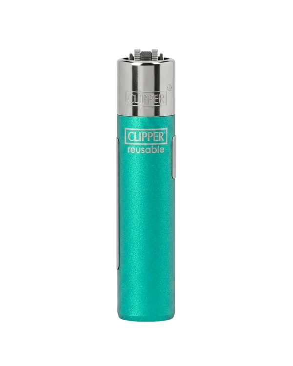 ISQUEIRO CLIPPER - METALLIC ACQUA